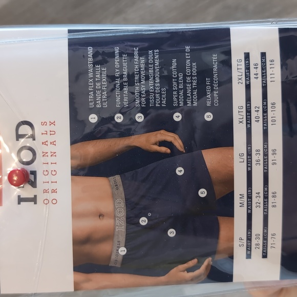 Brand New IZOD Originals KnitBoxes Size SmalI - Picture 3 of 3